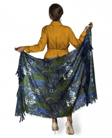 Палантин Унисекс W.FR240-PERSE/VERTE